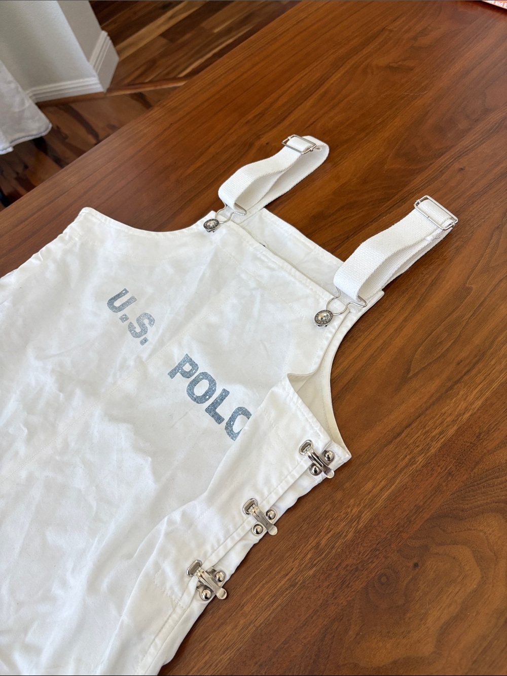 Vintage Ralph Lauren Polo Sport U.S. Polo Overall Dress Size 4 - Picture 4 of 7